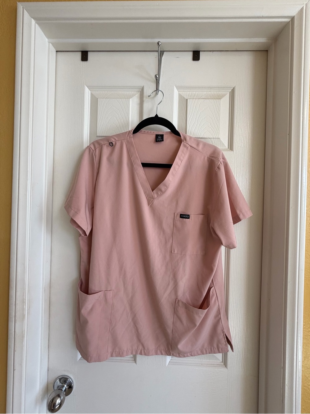 Pink Medical Scrub Set